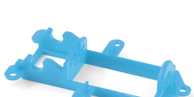 NSR 1280 Motor Mount Inline Formula 86/89 Soft (Blue)