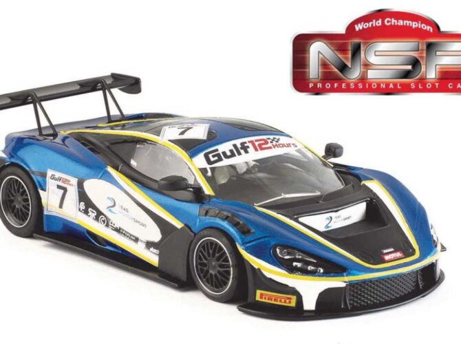 NSR McLaren 720S GT3 No.7 2-Seas Gulf 12hrs Bahrain 2021. Ref: NSR-0368SW.