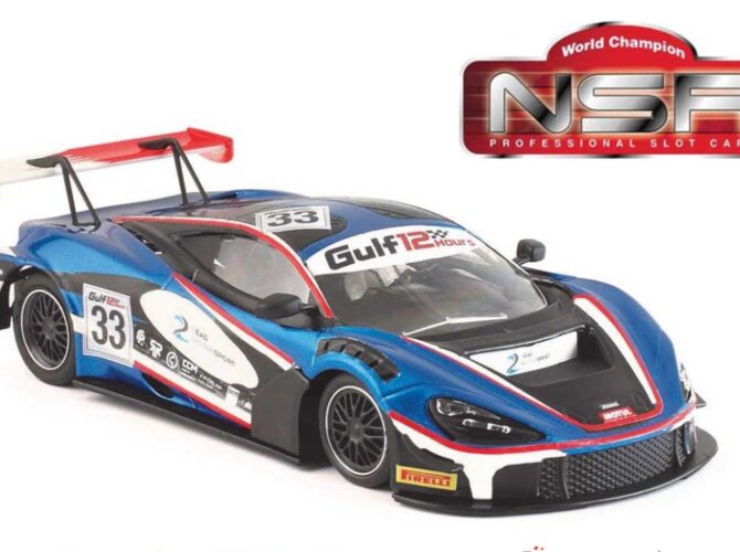 NSR McLaren 720S GT3 No.33 2-Seas Gulf 12hrs Bahrain 2021 Ref: NSR-0369SW