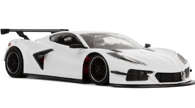NSR Chevrolet Corvette C8R Test Car White. Ref: NSR-0394 SW