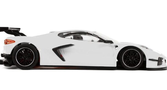 NSR Chevrolet Corvette C8R Test Car White. Ref: NSR-0394 SW - Image 2