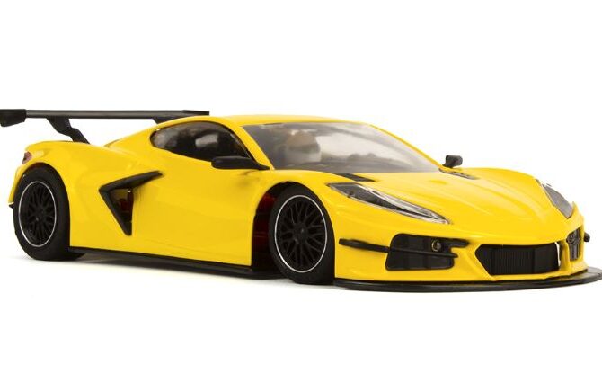 NSR Chevrolet Corvette C8R Test Car Yellow Ref: NSR-0395. SW.