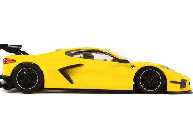 NSR Chevrolet Corvette C8R Test Car Yellow Ref: NSR-0395. SW. - Image 2