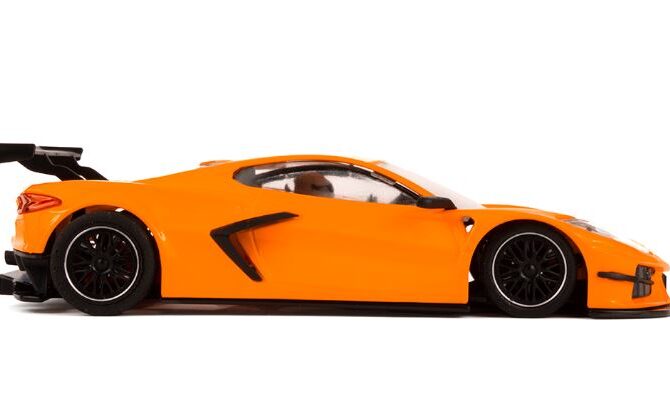 NSR Chevrolet Corvette C8R Test Car Orange. Ref: NSR-0397. SW. - Image 2
