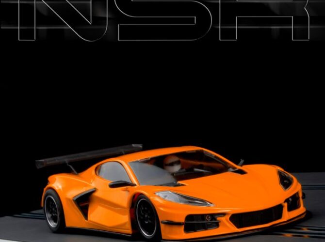 NSR Chevrolet Corvette C8R Test Car Orange. Ref: NSR-0397. SW. - Image 4
