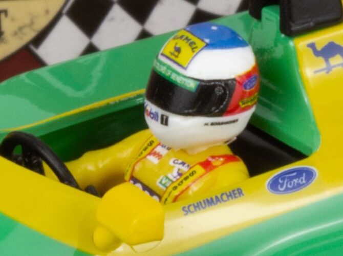 NSR Historic Line Formula 86/89 Benetton Camel No.19 Schumacher. NSR-HL06. - Image 4