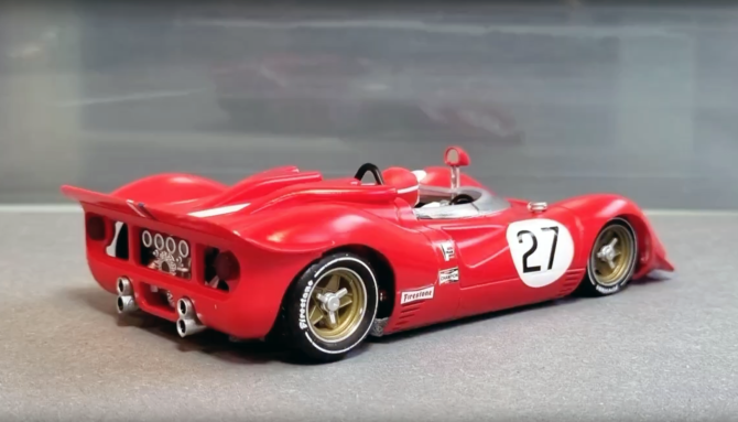 Thunderslot CA00602SW - Ferrari 350 Can-Am - Jonathan Williams #27 - '67 Riverside