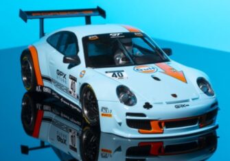 NSR Porsche 997 GT3 No.40 Gulf GPX 2020 Targa Florio Ref: NSR-0423AW.