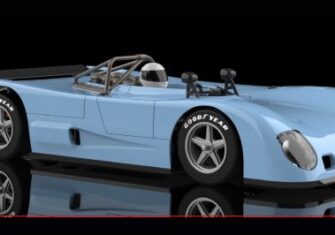 NSR Lola T280/290 Test Car Blue Ref: NSR-0511.