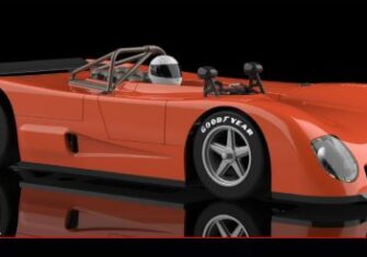 NSR Lola T280/290 Test Car Orange Ref: NSR-0510