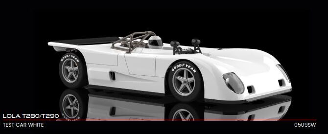 NSR Lola T280/290 Test Car White. Ref: NSR-0509