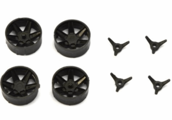 Thunderslot Lola T70 MkIII Wheel Inserts Ref: IN001c