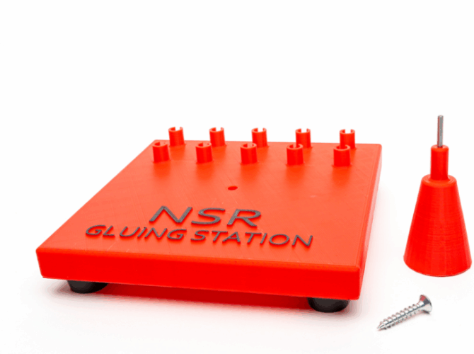 NSR 4111 Gluing Tyres Station