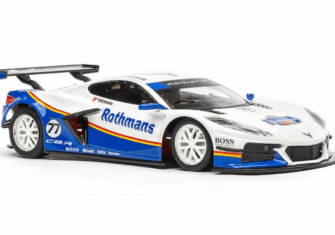 CORVETTE C8.R ROTHMANS LIVERY BLUE #77. NSR0577SW