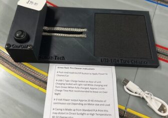 Simoz Slot Car Tyre Cleaner for 1/24 and 1/32 cars