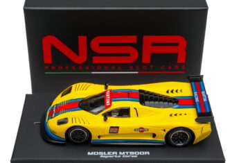 NSR MOSLER MT900R MARTINI LIVERY YELLOW #59 “RACING DEPARTMENT”. NSR-0559RCW-SW
