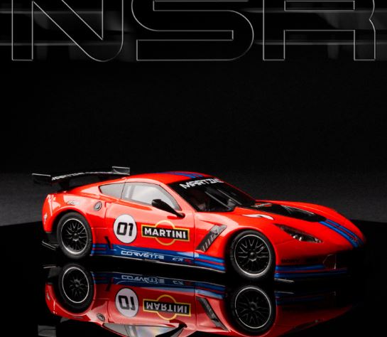 NSR Chevrolet Corvette C7R No.01 Martini Red Ref: NSR-0436 SW - Image 5