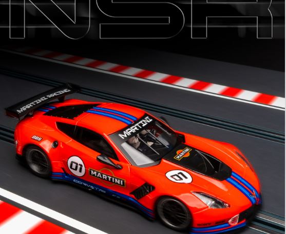 NSR Chevrolet Corvette C7R No.01 Martini Red Ref: NSR-0436 SW - Image 2