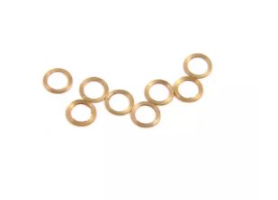 NSR 4810 Brass Axle Spacers 3/32 0.12mm