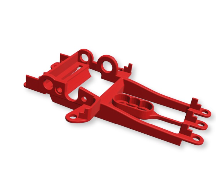 NSR 1335H Motor Mount Sidewinder Extra Hard Red for Hypercar Offset 1.25mm